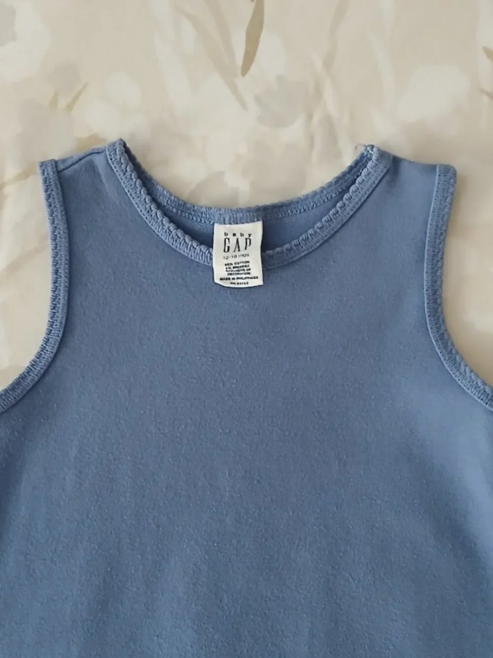 Baby Gap Periwinkle Cotton Dress size 12-18 mo